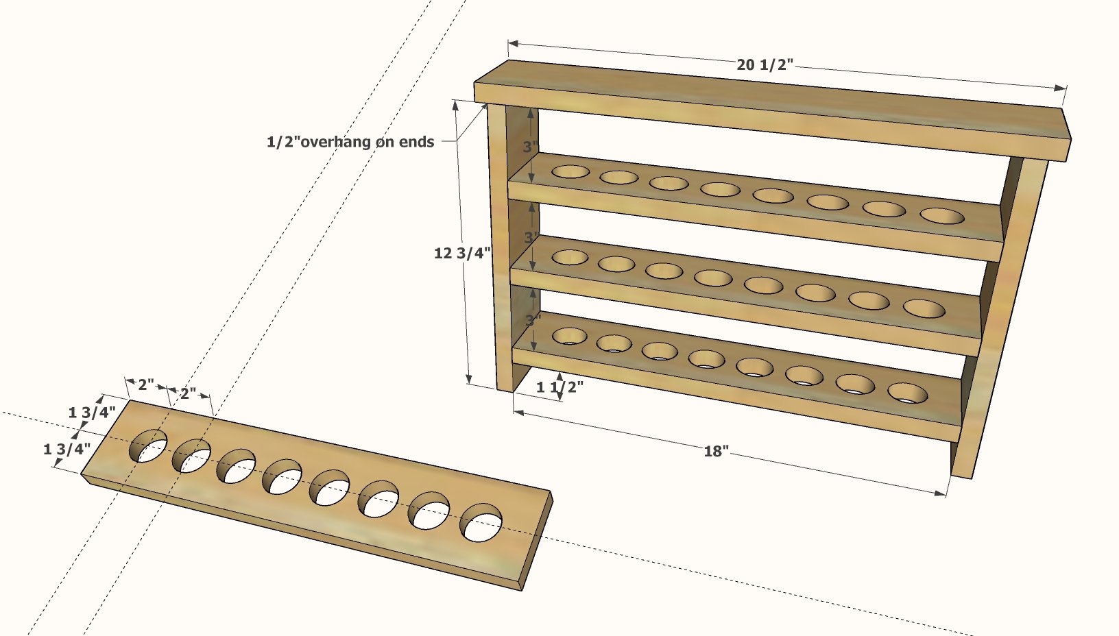 Wooden Egg Holder Ana White